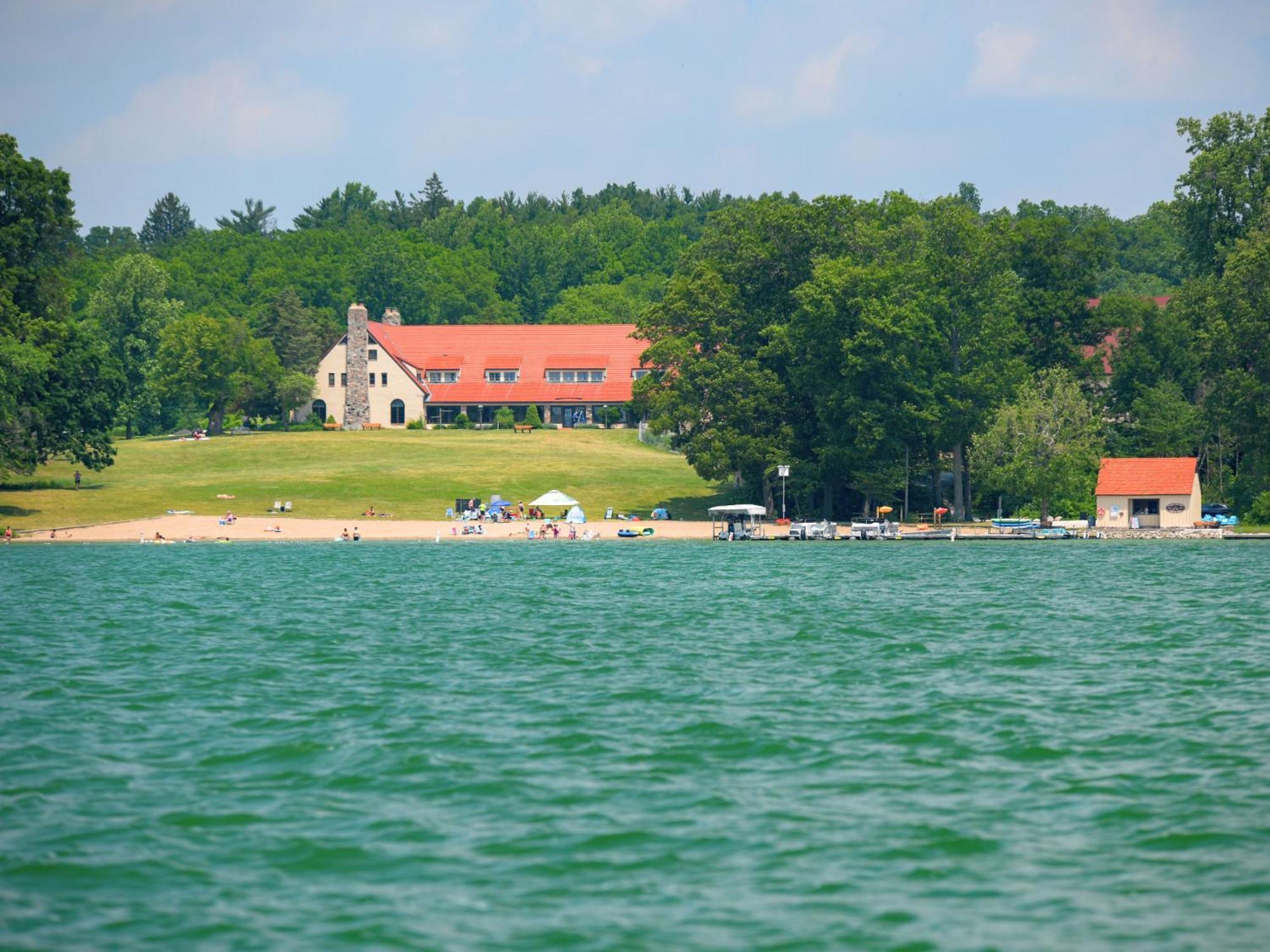 Potawatomi Inn & Cabins Angola Exterior foto