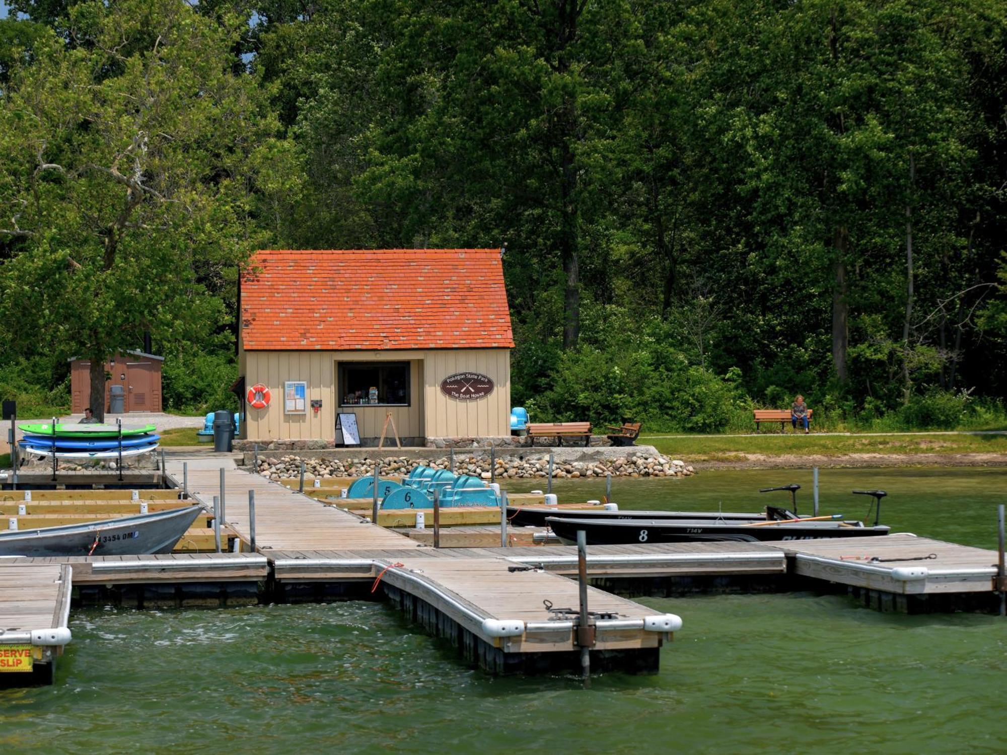 Potawatomi Inn & Cabins Angola Exterior foto